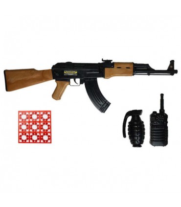 ست اسباب بازی تفنگ طرح کلاشینکف AK-47